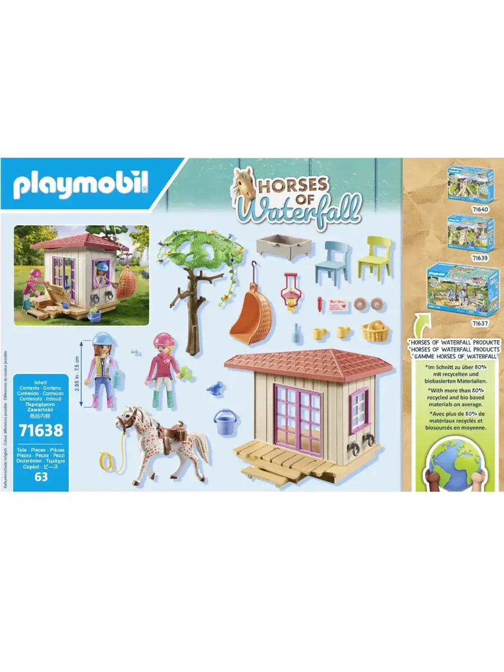 Набор Клуб любителей лошадей Playmobil 71638
