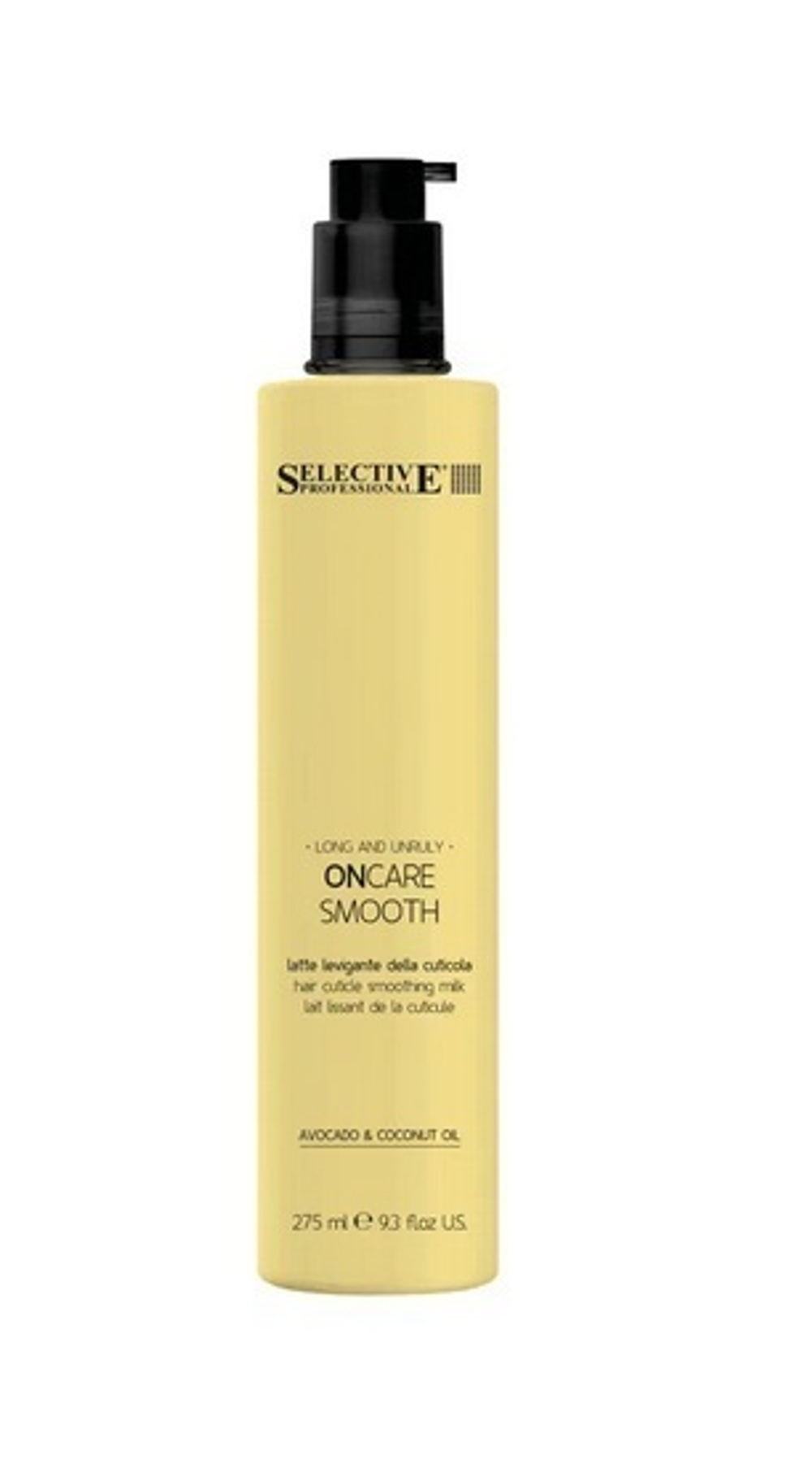 On Care SMOOTH Молочко для выглаживания кутикулы для всех типов волос Selective, 275 мл