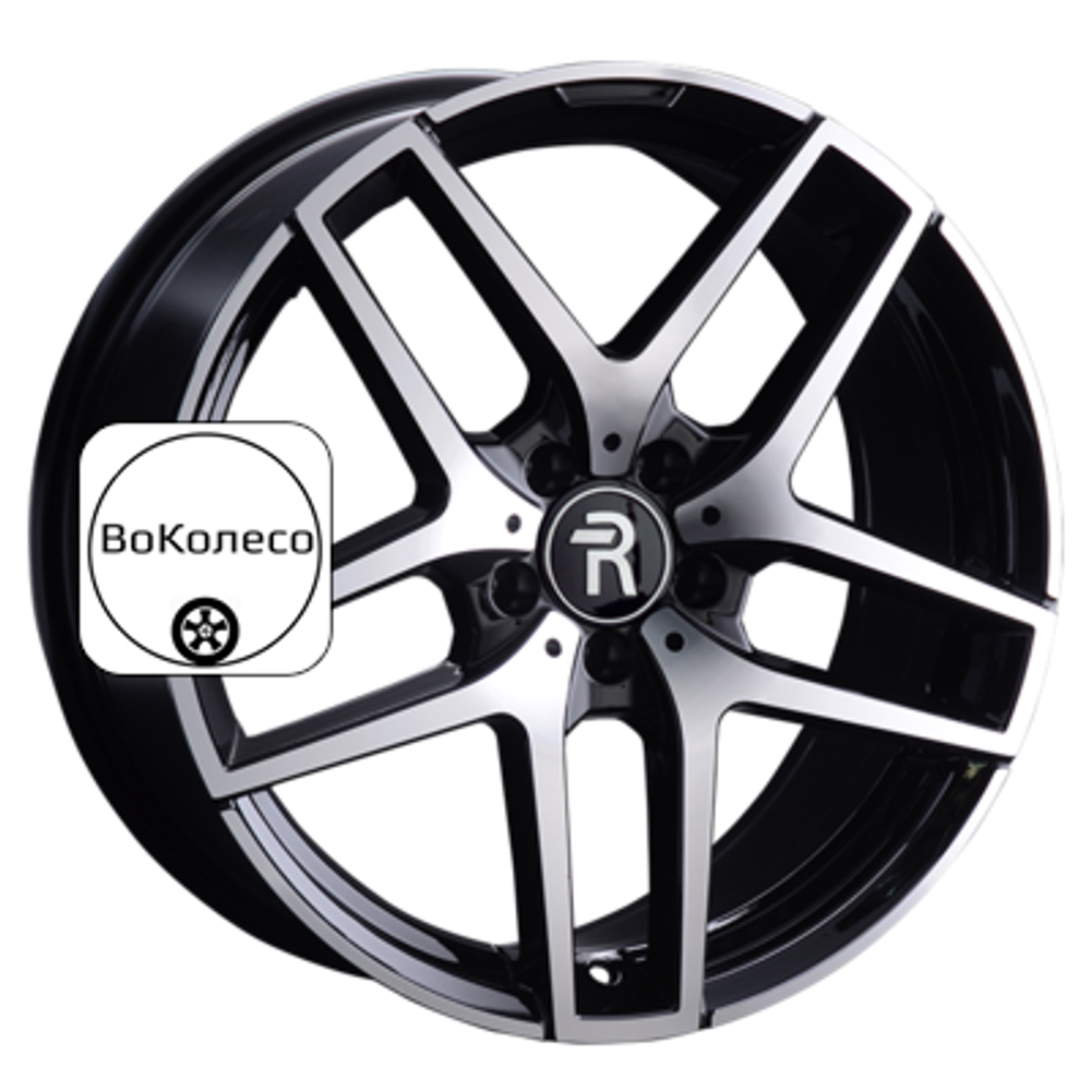 8x19/5x112 ET38 D66,6 MR217 BKF (конус, MB001) Replay