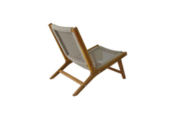 Кресло-лаунж из акации CALISTO