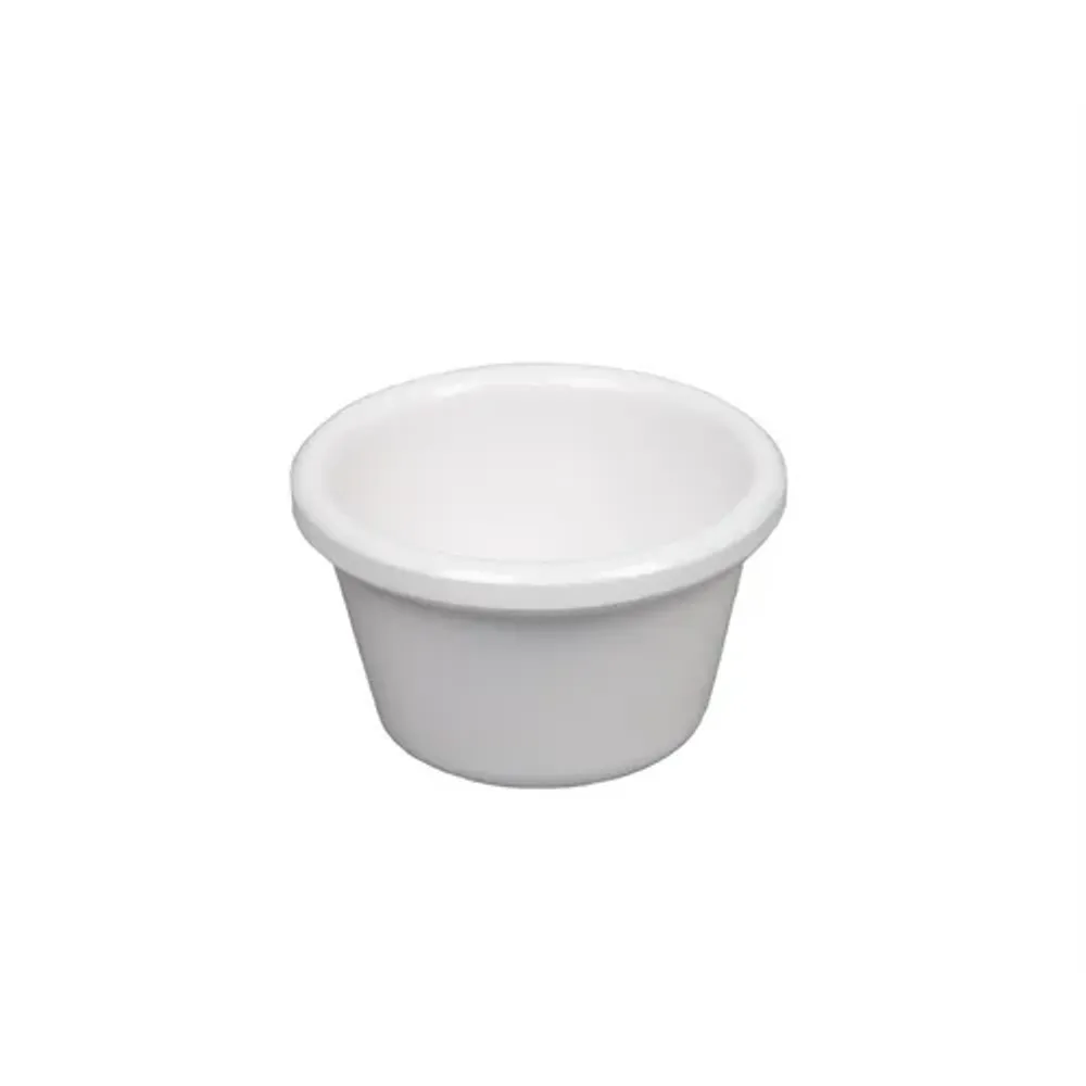 Соусник 70 мл d 7 см h3,7 см круглый пластик белый P.L. Proff Cuisine