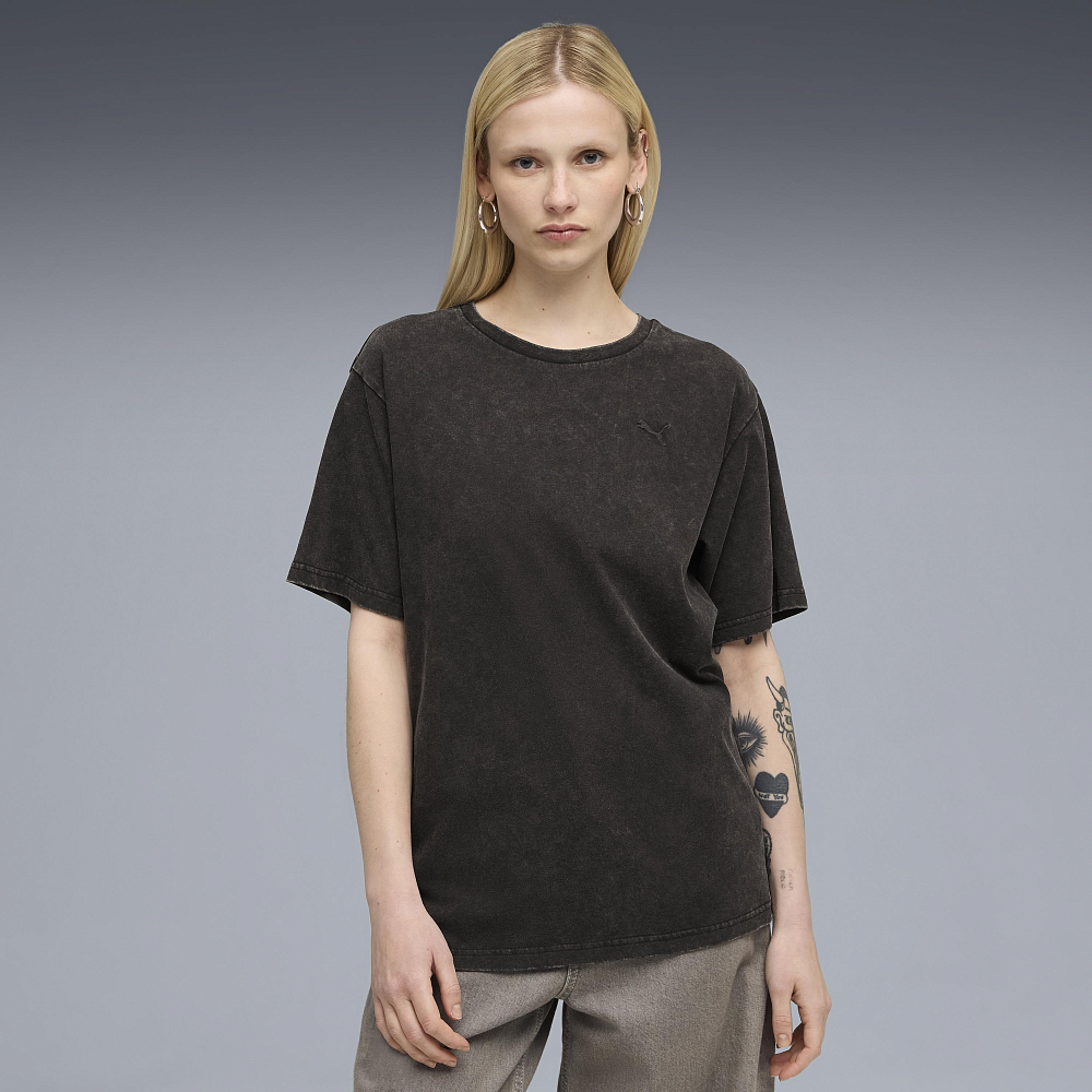 Женская футболка PUMA ESS ELEVATED Wash Tee