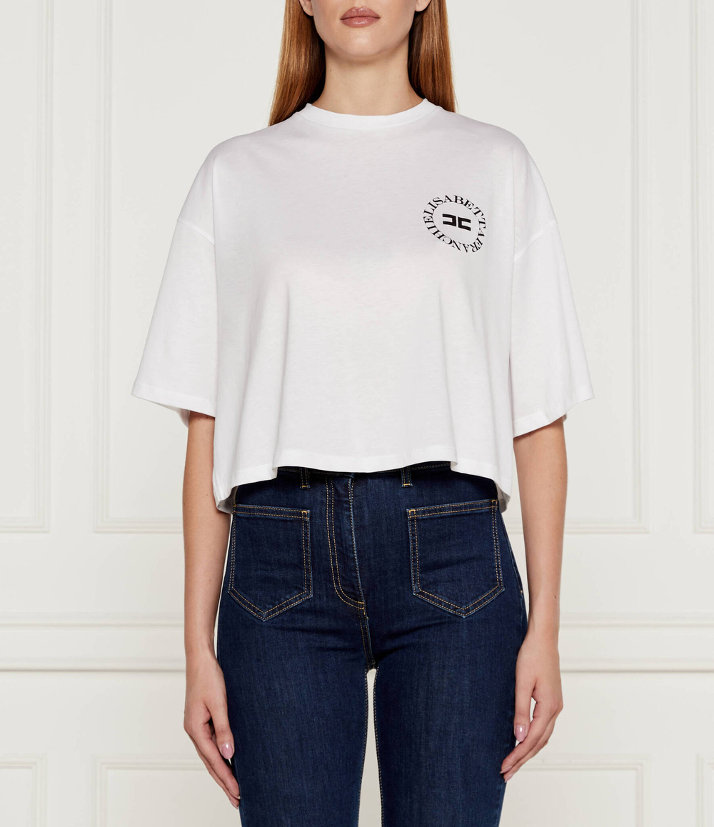 Футболка Elisabetta Franchi - белый(MA00646E2)