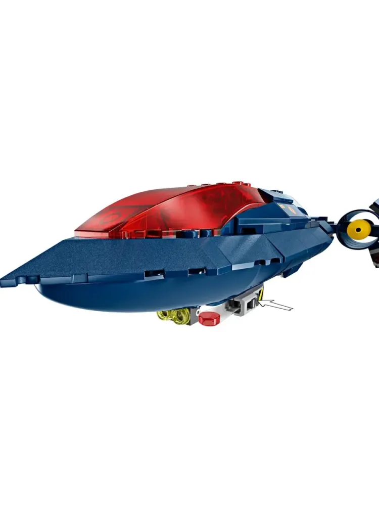 Конструктор Marvel 76281 Истребитель X-Jet Люди Икс