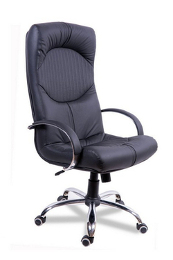 Кресло для руководителя ГЕРМЕС ХРОМ