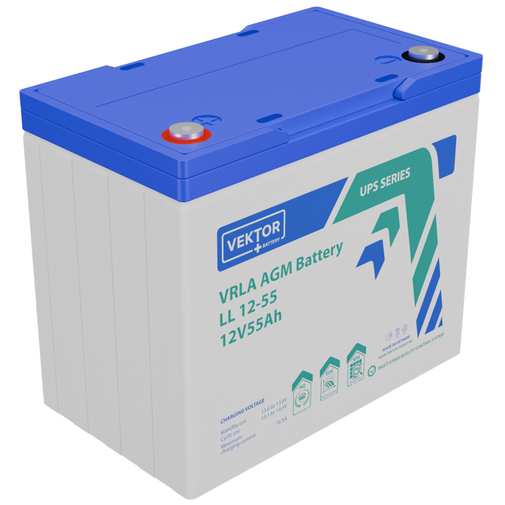 Аккумулятор VEKTOR Battery LL 12-55