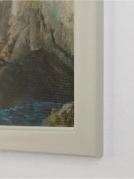 Картина на натуральном холсте настенная интерьерная 27*27 см