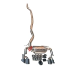 Спортивная выхлопная система с заслонками для BMW 3 Series F30 320i/328i N20 2.0T 2012-2016 БМВ