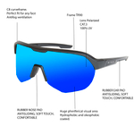 Спортивные очки OCEAN Wuling Matt Black / Grey Polarized lenses