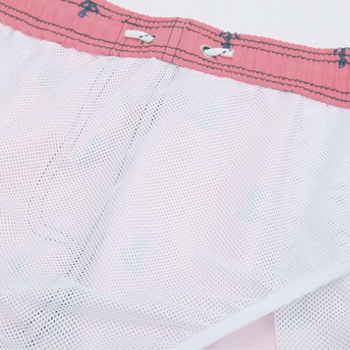 Мужские шорты розовые с принтом Romeo Rossi RR9504-22