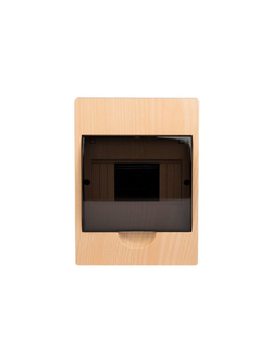 Щит ЩРН-П-6 IP41 светлое дерево PROxima EKF pb40-n-6-light