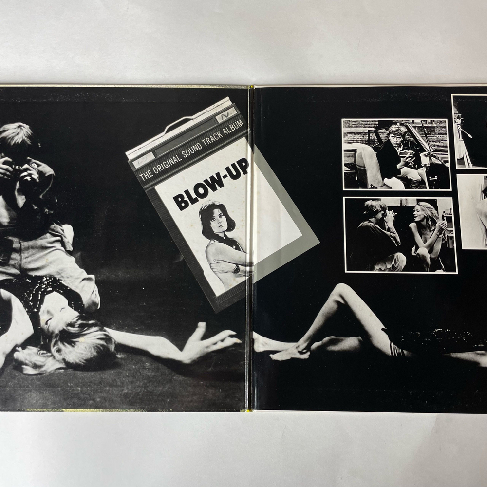 Винтажная виниловая пластинка LP Herbie Hancock Blow Up Музыка Из Кинофильма Фотоувеличение Микеланджело Антониони (Япония 1977) (Без Оби)