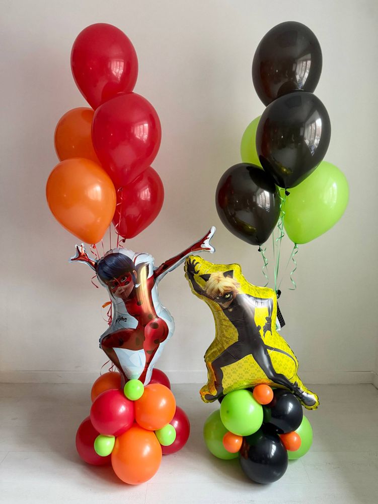 Воздушные шары Леби Баг Супер Кот №4965