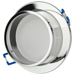 Встраиваемый светильник декоративный ЭРА DK99 CH MR16 GU5.3 хром | Декоративные встраиваемые светильники