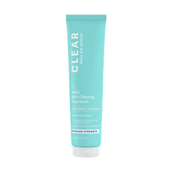 Paula's Choice Clear Regular Strength Daily Skin Clearing Treatment 67мл - Лечебный крем от прыщей 2,5% бензоил пероксид