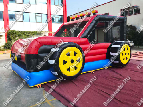 Коммерческий надувной батут "Внедорожник", 6*4*2,5 м