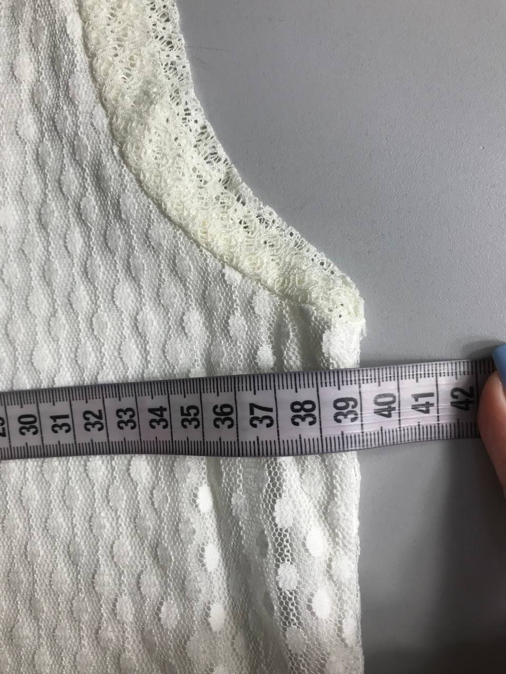 Топ Reiss кружевной, маркировка XS, визуально 42 размер