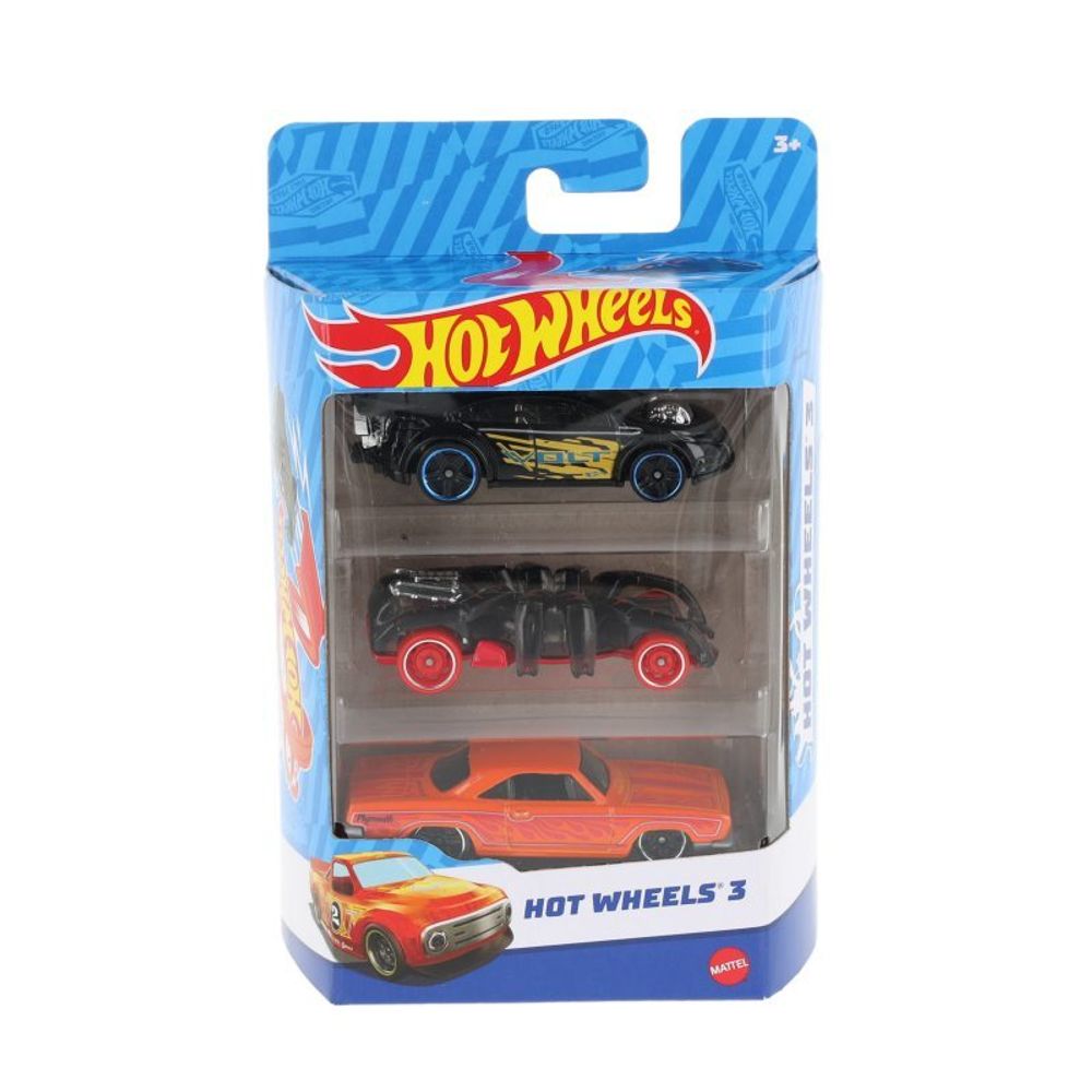 Hot Wheels - набор из 3 маленьких машинок K5904 45