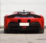 Карбоновый задний диффузор в заводском стиле для FERRARI SF90 Феррари OEM