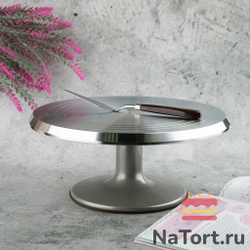 Столик вращающийся профессиональный металлический Д 31 см