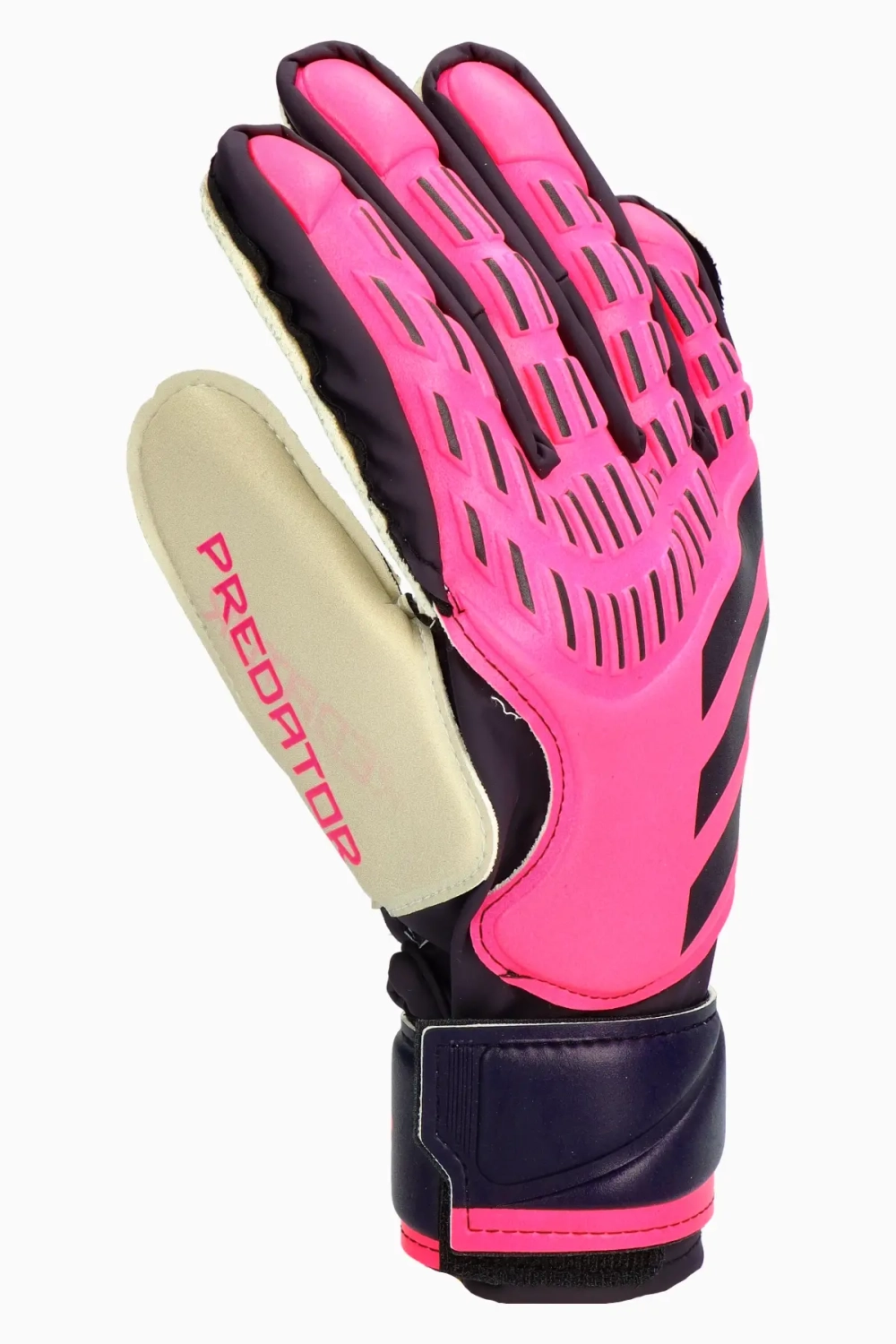 Вратарские перчатки adidas Predator Match Fingersave Junior - розовый