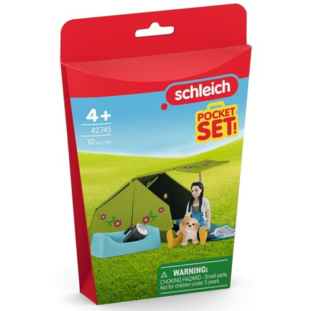 Schleich Конный клуб - Приключение в кемпинге с Ким 42745