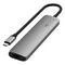 Адаптер Satechi 7-in-1 USB-C Slim Multiport Adapter with Ethernet (ST-P7SM) Space Gray