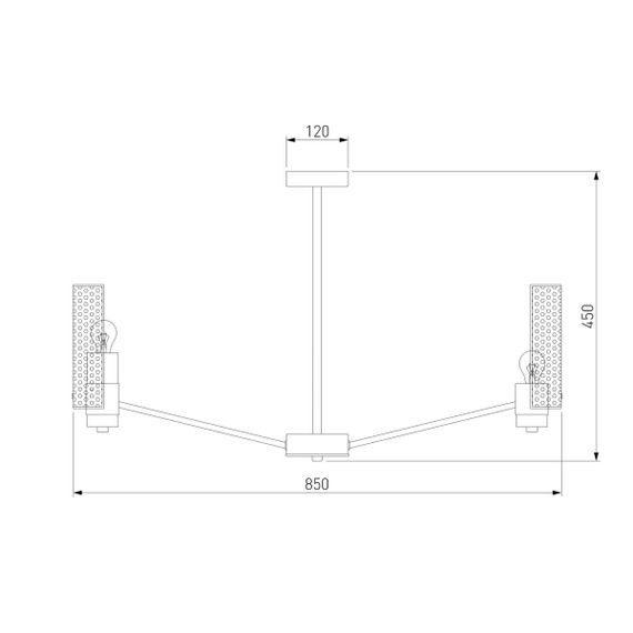 Потолочная люстра Eurosvet Grino 70139/8 латунь