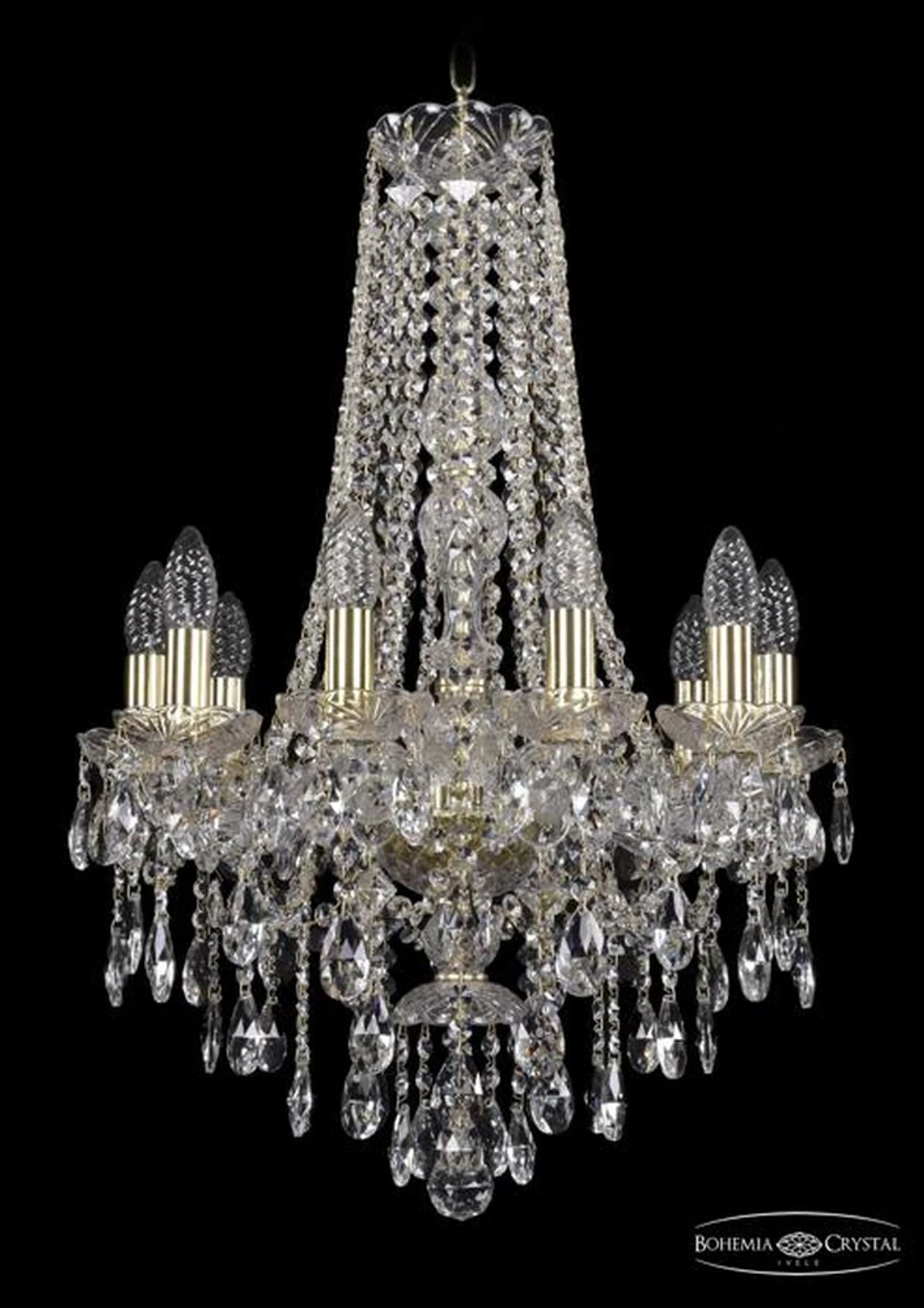 Подвесная люстра Bohemia Ivele 1415/10/165/h-70/G