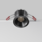 Встраиваемый светодиодный светильник Maytoni Alfa LED DL043-01-15W4K-RD-B-1