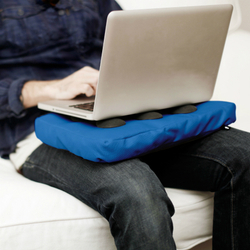 Подставка для ноутбука surfpillow hightech голубая/черная