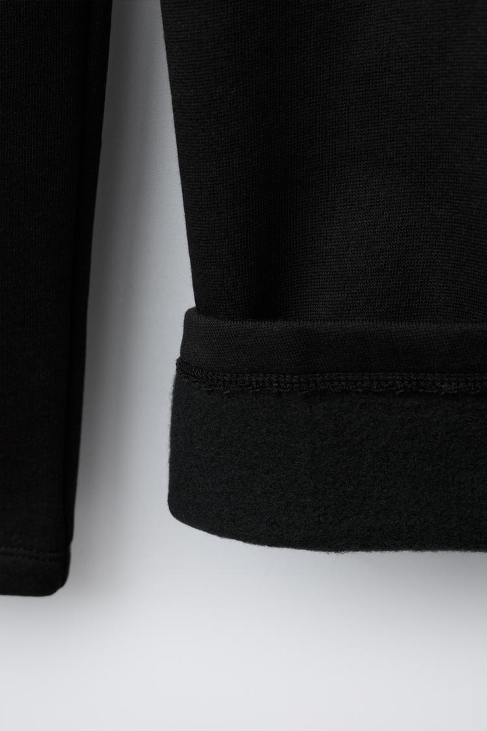 ZARA БРЮКИ WIDE LEG С ПРИНТОМ, ЧЕРНЫЙ