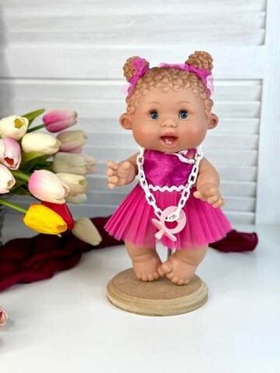 Пупс Nines 26см PEPOTE с закрывающими глазками (N814G)