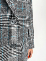 Жакет серый в клетку Серый 4