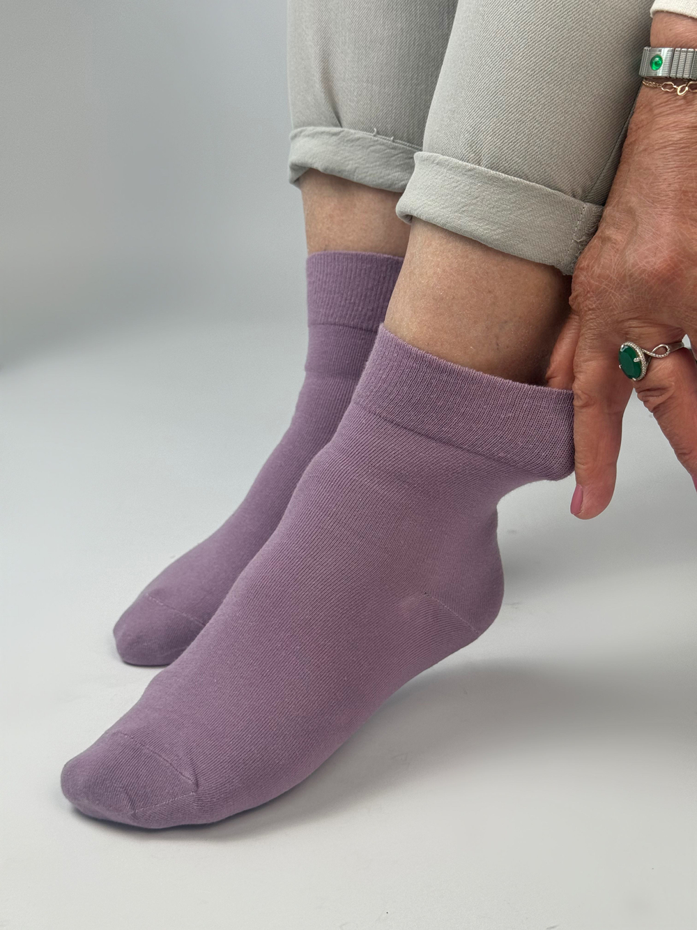 Носки женские медицинские с ослабленной резинкой, 5 пар.