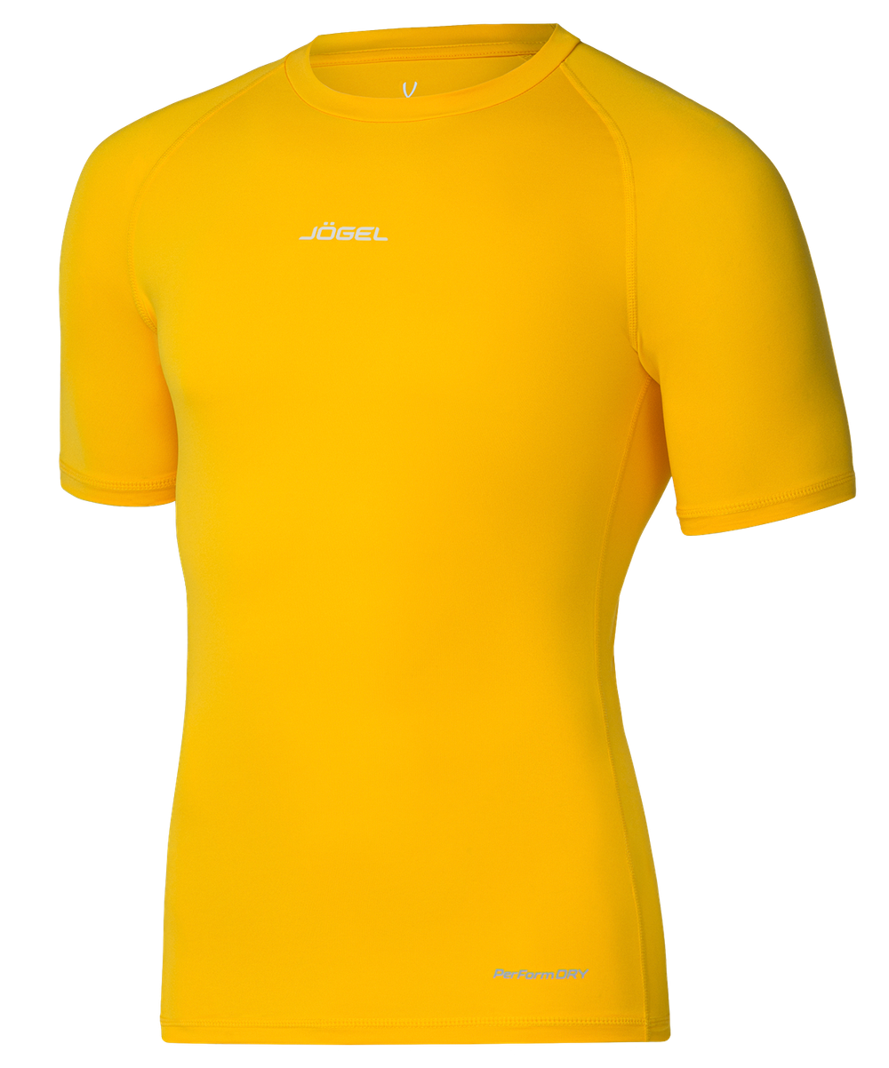 Футболка компрессионная с коротким рукавом CAMP PerFormDRY Baselayer SS Tee, желтый
