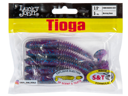 Мягкая съедобная приманка LJ Pro Series Tioga 3.9 in (100 мм), цвет T91, 5 шт