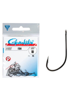 Крючки Gamakatsu F314 HOOKS BLACK размер 08 (упк.25шт.)