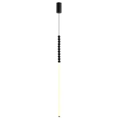7149/12L HIGHTECH ODL26 223 светильник черный/акрилл/металл IP20 LED 12W 800Лм 3500K 300° 220V MONELLA