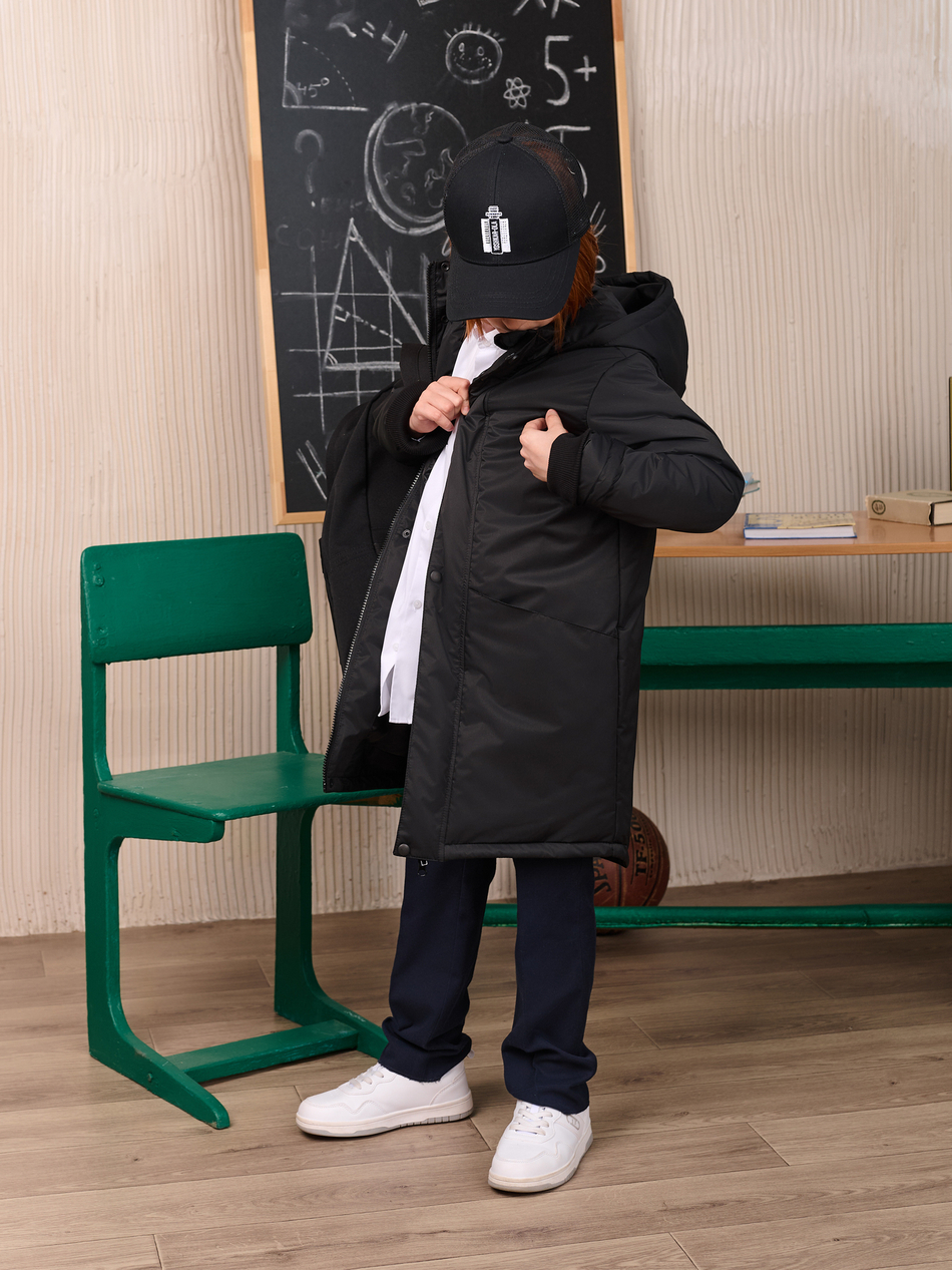 Парка детская  SCHOOL черный