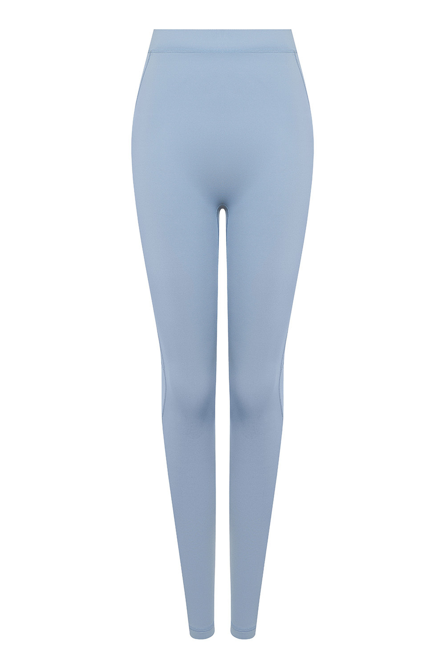 Леггинсы с рельефными швами SPORT Серо-голубой
