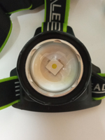 Фонарь налобный высокой яркости "белый лазер" Огонь HT-3126-PM20-TG