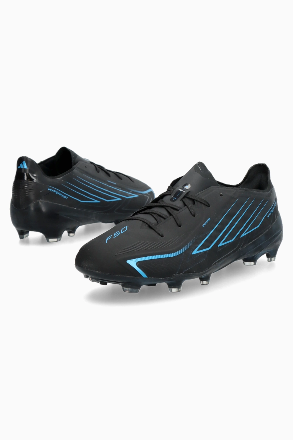 Бутсы adidas F50 Elite Hyperfast FG Junior - черный