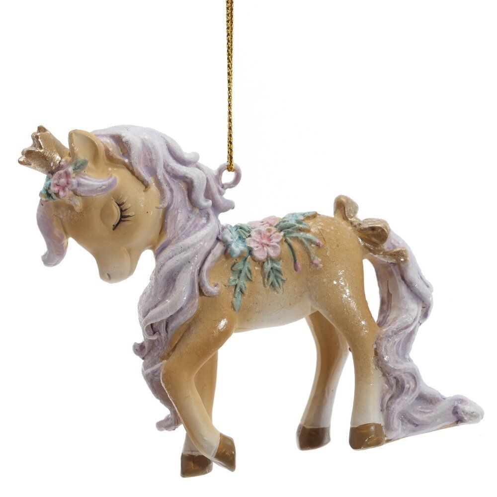 GAEM Фигурка декоративная подвесная "Лошадка", L8 W2,5 H7,5 см