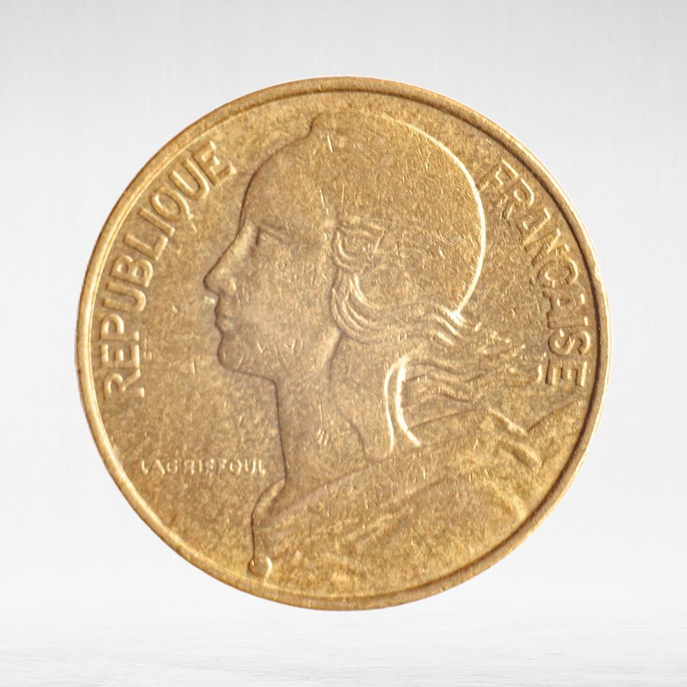 France, 10 Centimes 1985, VF