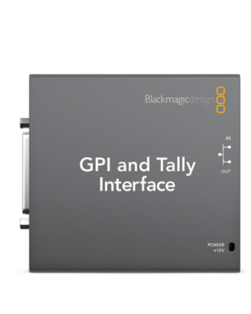 Интерфейс Blackmagic GPI and Tally Interface
