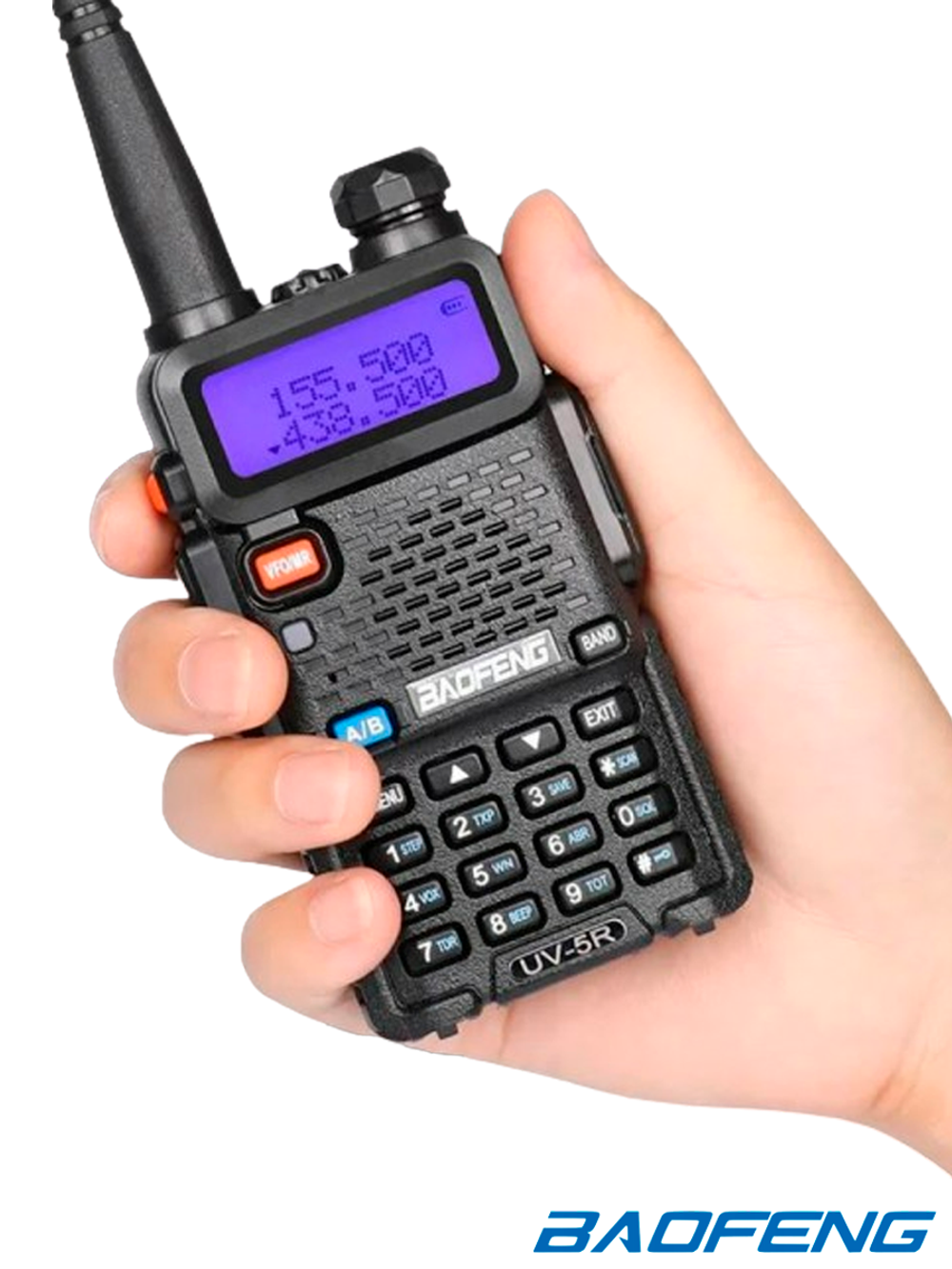 Рация Baofeng UV-5R 8W. Чёрный