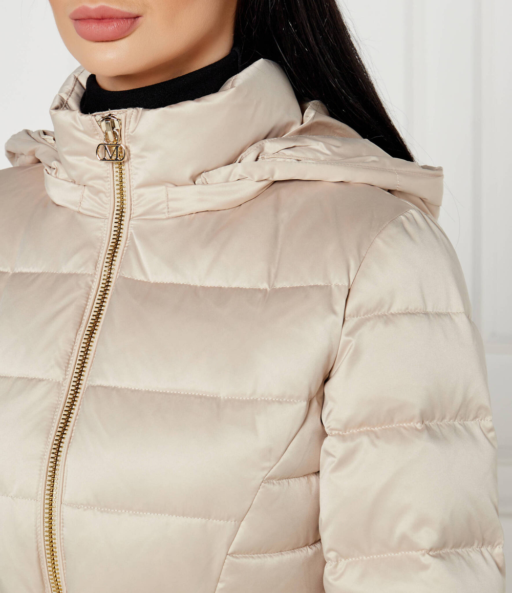 Пуховое пальто JASTIN Marciano Guess - экрю(4BGL20 7187A)