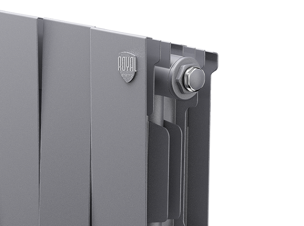 Радиатор Royal Thermo PianoForte 200 /Silver Satin - 12 секц.