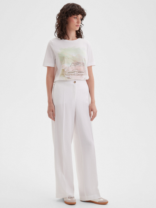 Брюки изо льна